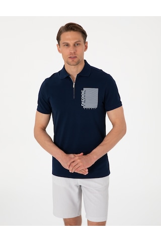 Pierre Cardin Erkek Lacivert Tişört 50307929-vr033 Lacivert
