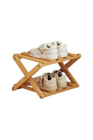 Flybuy Rafı Kurulumsuz Katmanlı Kahverengi Fk Ev Bosphorusboutique Basit Bambu Ayakkabı Ambition 2-8 Qn Kahverengi