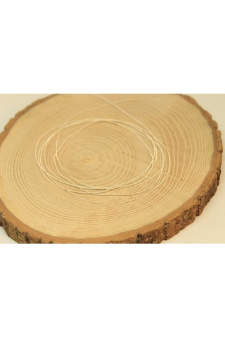 Apatit Taşı 2mm Kolye (Sabit Klipsli) Gri