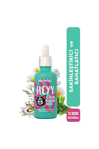 Metapet Köpekler İçin %100 Doğal Sakinleştiricis Damla 50 ML