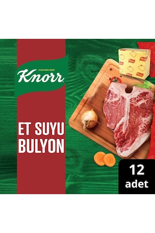 Knorr Et Suyu Bulyon 12 Adet 120 Gr X 3 Adet