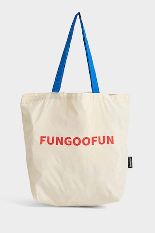 Defacto Fungoofun X Defacto Muz Figürlü Charm Ve Katlanabilir Bez Kol Çantası H9317ax26smwt1 Beyaz-wt1