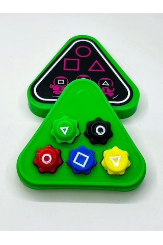 Özel Kutuda Squid Game 5 Taş Oyun Seti 3 Kutulu Özel Set