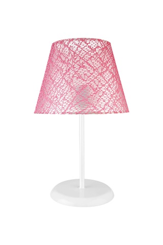 Elva Abajur Beyaz Ayak / Pembe File Şapka Diğer