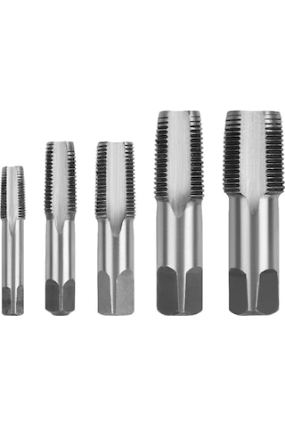 Suntek 5'li Set Npt Boru Kılavuz Seti Diş Şekillendirme