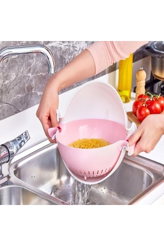 Çift Katlı Mutfak Süzgeçi-9070439924063