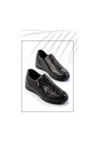 Siyah Siyah Leather Kadın Casual Ayakkabı K01331057003 Siyah Siyah