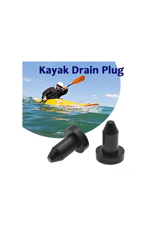 Mufunye Kano Su Çıkartma Tıkanırcısı - Kauçuk Malzeme, Su Geçirmez, Kolay Kurulum - 3 Adet Kayak Aksesuarı