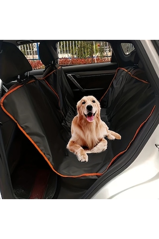 Willowhaven Siyah Katlanır Kaymaz Köpek Araç Koltuğu Koruyucu Yıkanabilir Sedan Suv