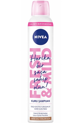 Nivea Kuru Şampuan Ferah Ve Hafif 200 Ml Orta Koyulukta Saçlar İçin