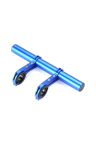 Bisiklet Gidon Bisiklet El Feneri Tutucu Gidon Bisiklet Aksesuarları Genişletici Montaj Braketi Mavi Mavi