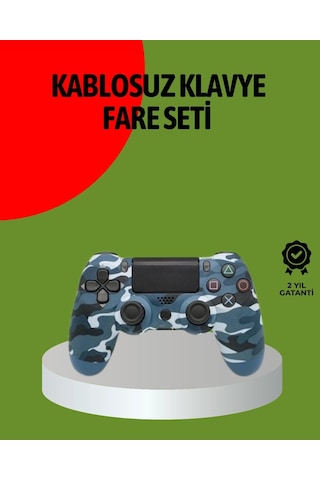 Buğz Ps4 Kablosuz Oyun Kolu Gecikmesiz Bağlantılı Ergonomik Tasarımlı