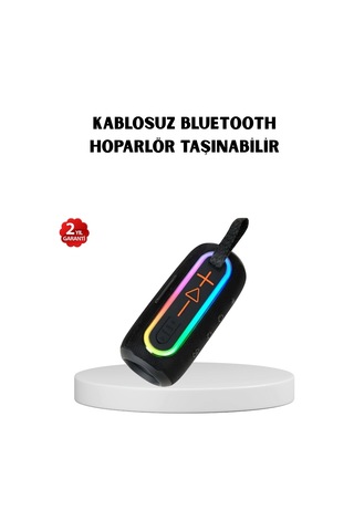 Mey İthalat Kablosuz Hoparlör Bluetooth 5.1, Güçlü Bas Ve 10 Metre Menzil