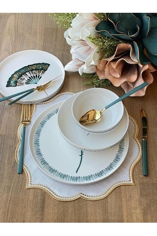Pure Bone Modern Grace 24 Parça 6 Kişilik Renkli