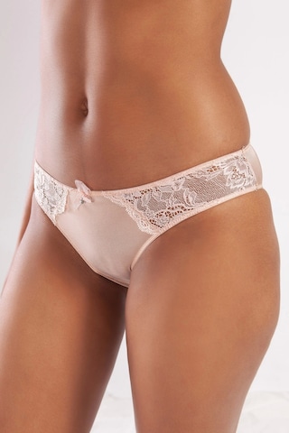 Golshan Gracıa A Plus Pudra Dantel Detaylı Mini Slip Külot Pudra