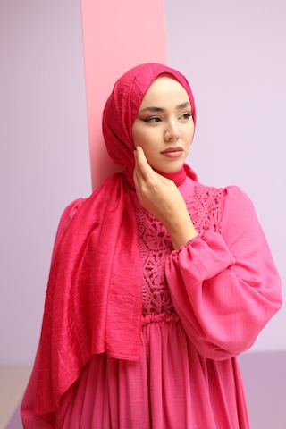 Silk Home Prime Şal 78004-23 Fuşya