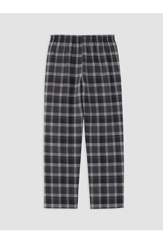 LC Waikiki Lc Waıkıkı Antrasit Regular Fit Ekose Erkek Pijama Altı
