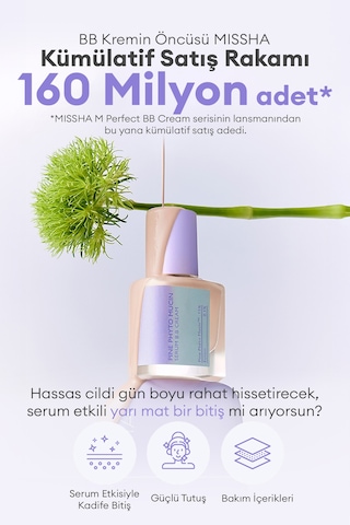 Missha Layering Fit Pine Phyto Mucin Serum BB Cream SPF50+ Pa++++ Bran