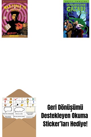 Marzipan'ın Yükselişi + Sardunyaların Gazabı + Okuma Sticker'ları