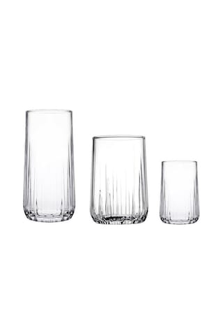 Paşabahçe Nova Su Meşrubat Kahve Yanı Bardak Takımı 18 Parça