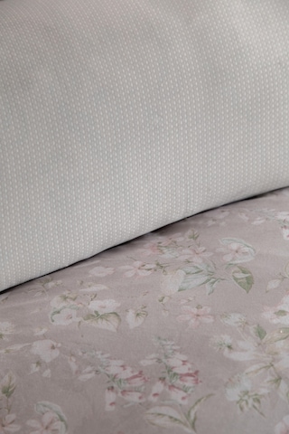 King Size Franny Bej Elegance Saten Nevresim Takımı Bej