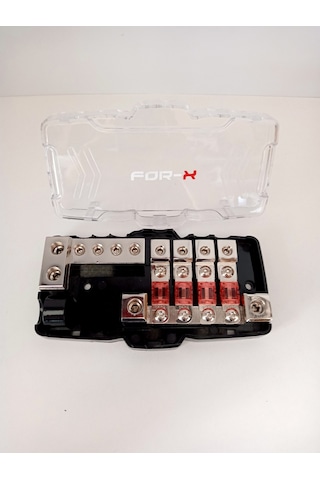 For-x Amfi Blok Sigorta Dağıtıcı - 4'lü Blok Kablo Dağıtıcı