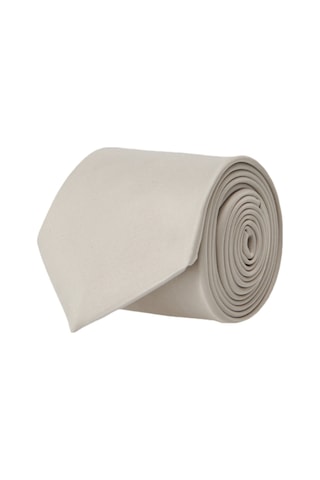 AC&Co / Altınyıldız Classics Altınyıldız Classics Erkek Gri Desensiz Gri Kravat 4A2122200002Grıstn Gri