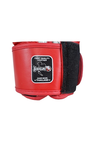 Dragondo Drgn-g3 Hakiki Deri Boks Eldiveni Kırmızı Muay Thai Eldiveni