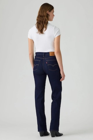 Levi's 723 Yüksek Bel Düz Kesim Dark İndigo Kadın Jean-16535 Lacivert
