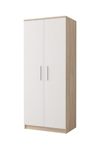 Açelya Giyinme Dolabı - Çok Amaçlı Dolap - Gardırop 80 Cm-2 Kapaklı