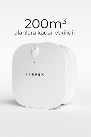 Carpex Difüzör Micro Koku Makinesi Beyaz + 50 Ml Koku Kartuşu Cute Cute