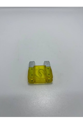 20a Sarı Şeffaf Büyük Maksi Bıçak Sigorta 20 Amper Max