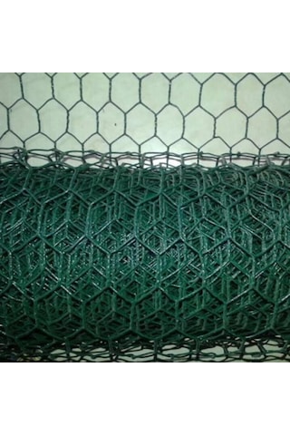 Kümes Teli Yükseklik 120 Cm Pvc Kaplı Yeşil 20 Metre