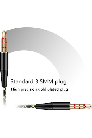 Mufunye Fonge S760 Spor Kulaklık, Kablolu Girişli, Mikrofonlu, Tepki Kontrolü, Siyah, 3.5mm Soket S760