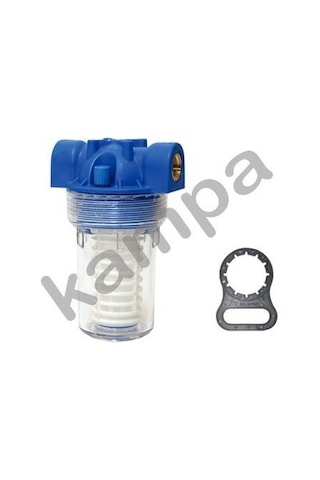 Aquafer 5'' Yıkanabilir Filtre 1-2 İnc 100 Micron Su Süzme Filtre