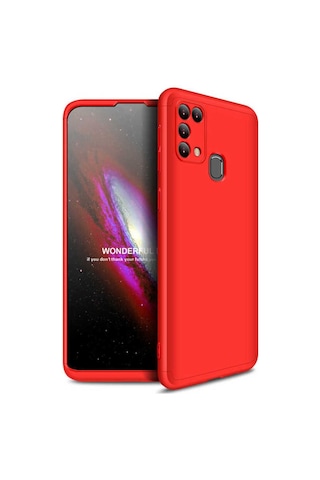 Galaxy M31 Kılıf Zore Ays Kapak Kırmızı