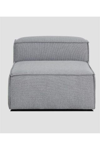 Mode Soft Orta Modül 19 Gri Keten Kumaş Dairenize Tesl Gri