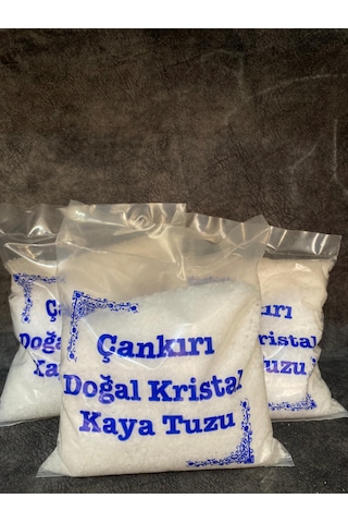 Çankırı Kristal Kaya Tuzu El Değirmeni ve Salamura 1 KG