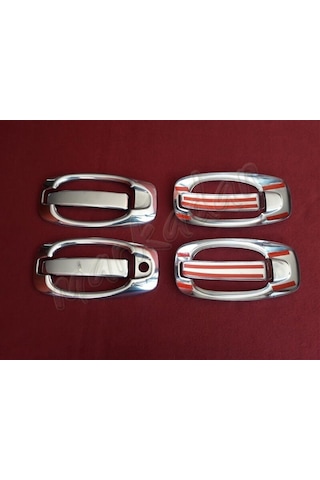Db Chrome Fiat Fiorino Kapı Kolu Nikelajı 2008 Sonrası 4 Kapı 8  P