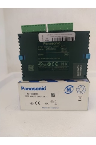 Afp0Rad8 Plc Analog Modül8G,0-5V,±10V±,5V,±100Mv,0-20Ma,14B