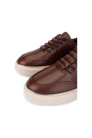 Tamer Tanca Erkek Hakiki Deri Kahverengi Sneakers & Spor Ayakkabı 530 1275 Erk Ayk Sk25-26 Kahve Kahve