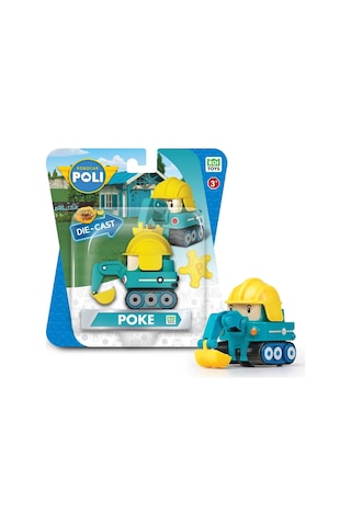 Robocar Poli Metal Araç Karakter Figürler - Poke 83177 Standart
