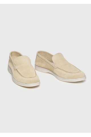 Ramsey Sarı Süet Casual Loafer