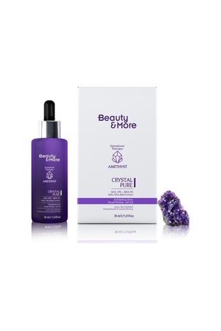 Ametist Crystal Pure Canlandırıcı Ve Cilt Tonu Eşitleyici Yüz Peelingi 30 Ml Aha 10% + Bha 2%+ Salix Alba Bark Extract+ Ametist Powder
