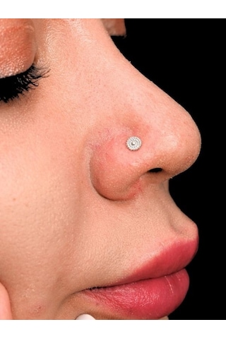 Tükkan Accessories Gümüş Yuvarlak Burgu Detay 925 Ayar Hızma-hızma38 Gümüş