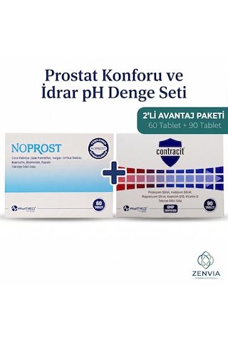 Noprost Ve Contracit 2'li Avantaj Paketi - Konfor & Ph Destek Seti