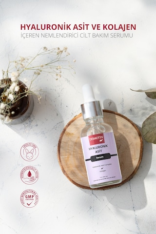 Hyaluronik Asit Nemlendirici Cilt Bakım Serum 30 Ml