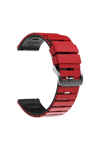 Huawei Watch Gt 6/5/4/3/2 Pro 46mm Ultimate Se Elite Kordon Double Soft Yumuşak Silikon Band Str-27