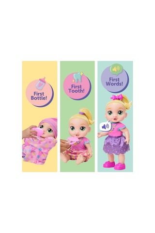 Baby Alive 35 Cm Bebek Büyüyor Temalı 50 Farklı Ses Çıkaran İnteraktif Bebek Ve Büyüme Aksesuarları 10 15255752