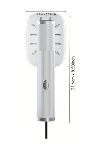 Carrier Beyaz Taşınabilir El Tipi Usb Ütü Kompakt Pilsiz Seyahat Ev Otel İçin Siyah Beyaz